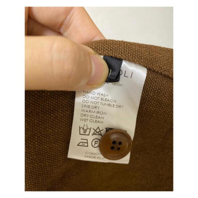 COMOLI - COMOLI 21SS ヘンプダックスタンドカラージャケットの COMOLI - COMOLI 21SS ヘンプダックスタンドカラージャケットの