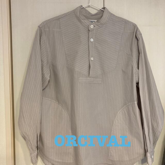 ORCIVAL(オーシバル)のオーシバル　ORCIVAL スタンドカラー　ブラウス レディースのトップス(シャツ/ブラウス(長袖/七分))の商品写真