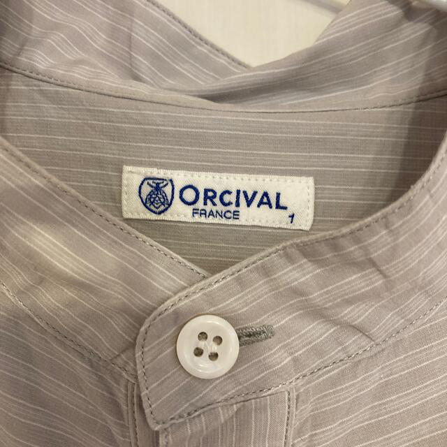 ORCIVAL(オーシバル)のオーシバル　ORCIVAL スタンドカラー　ブラウス レディースのトップス(シャツ/ブラウス(長袖/七分))の商品写真