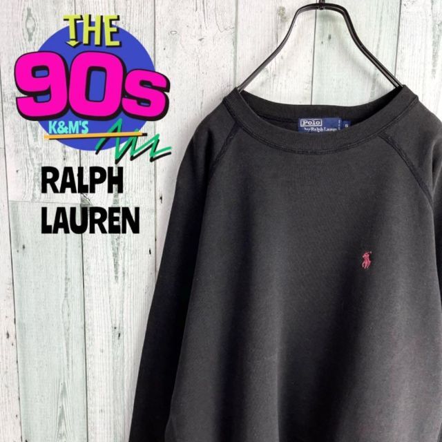 Ralph Lauren - 90's ポロバイラルフローレン ポニーロゴ刺繍 ワンポイント トレーナーの通販 by 90s古着 K&M