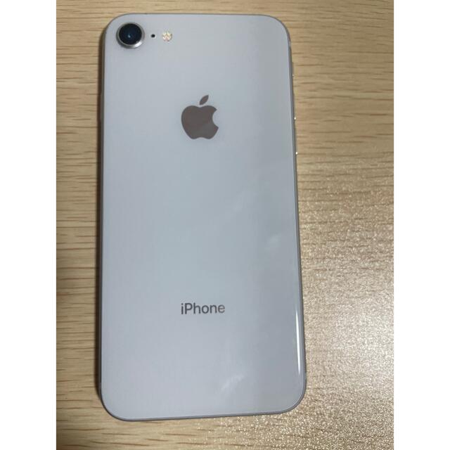 iPhone 8 シルバー　ドコモ　SIMフリー64GBカラー