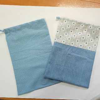 【ハンドメイド】③コップ袋セット(外出用品)