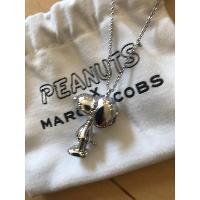 【MARC JACOBS】スヌーピー　コラボ　ネックレス　シルバー