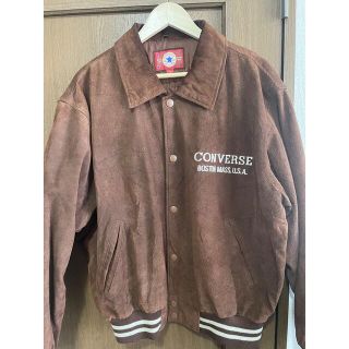 CONVERSE Suede Leather Stadium Jacket