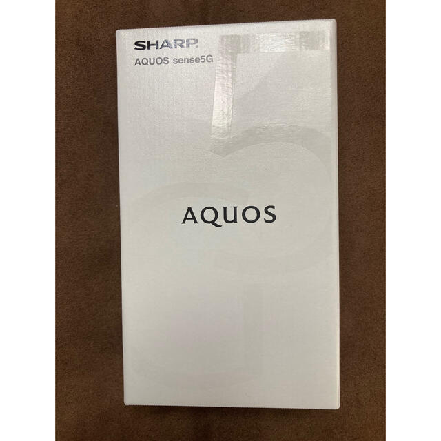 【未開封】AQUOS sense5G SH-M17スマートフォン本体