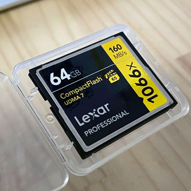 Lexar(レキサー)のLexar PROFESSIONAL 64GB - 160 MB/s スマホ/家電/カメラのカメラ(デジタル一眼)の商品写真