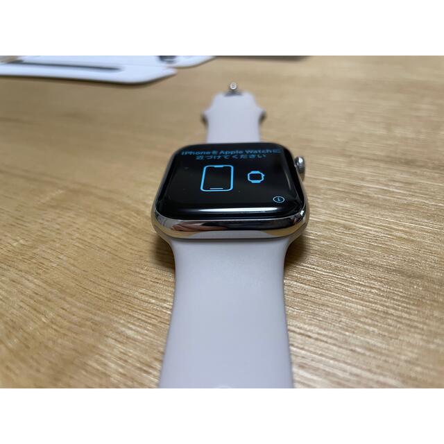 Apple Watch Series 5 44mm ステンレススチール シルバー