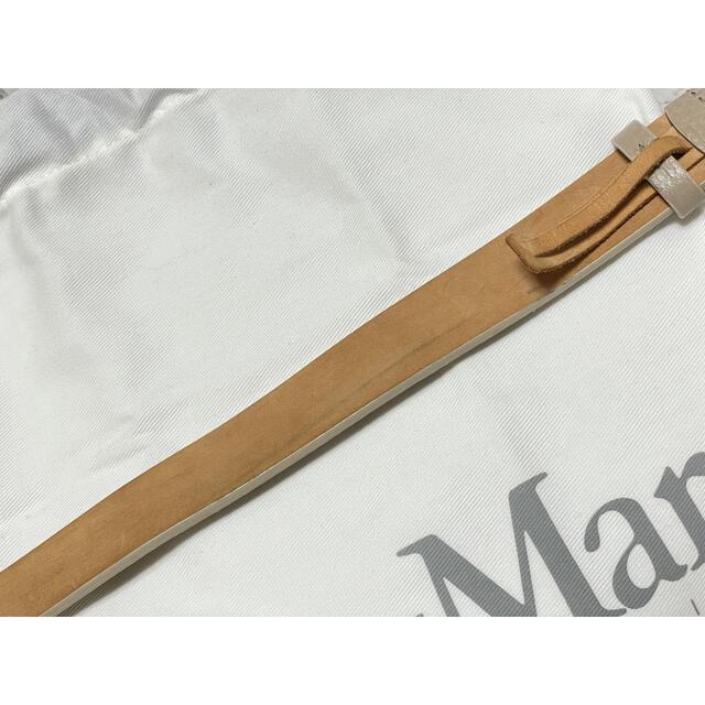 Max Mara(マックスマーラ)のMaxmara Mゴールド金具 ベルト レディースのファッション小物(ベルト)の商品写真
