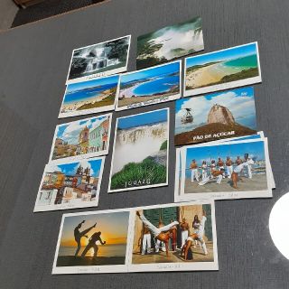 🇧🇷BRAZIL  MIXED POST CARDS(写真額縁)