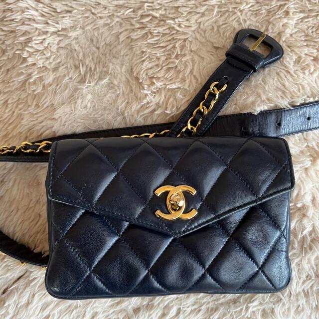 ビンテージ】CHANEL シャネルウエストポーチ 本格派ま！ 70000円 ...