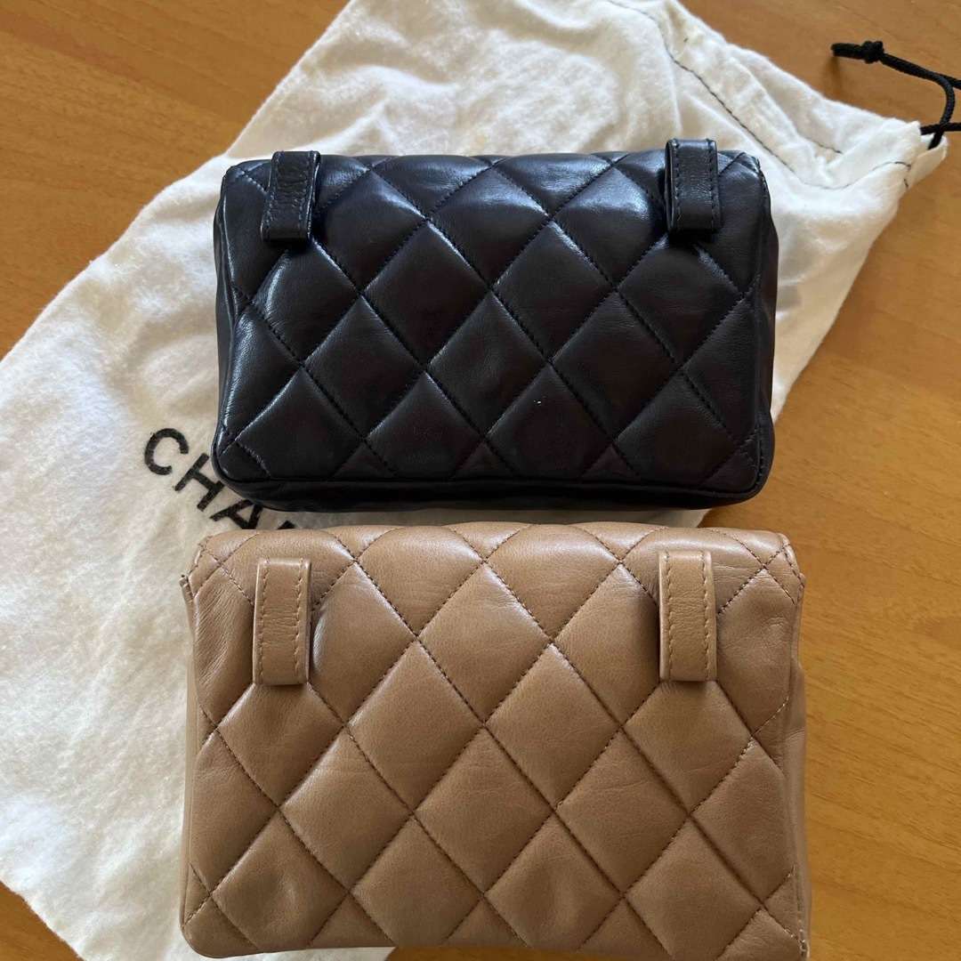 CHANEL - 【ビンテージ】2個お纏めCHANEL シャネルウエスト CHANEL - 【ビンテージ】2個お纏めCHANEL シャネルウエスト