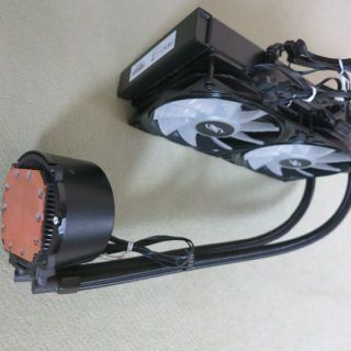 簡易水冷CPUクーラー Deepcool GAMMAXX L240 V2(PCパーツ)