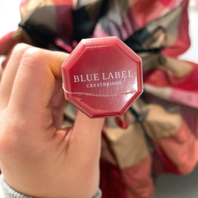 BURBERRY BLUE LABEL(バーバリーブルーレーベル)のブルーレーベル　折り畳み傘 レディースのファッション小物(傘)の商品写真