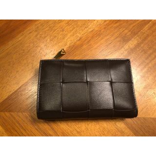 ボッテガヴェネタ(Bottega Veneta)の《namiさん専用》ボッテガヴェネタ　ミニウォレット　二つ折り　ブラウン(財布)