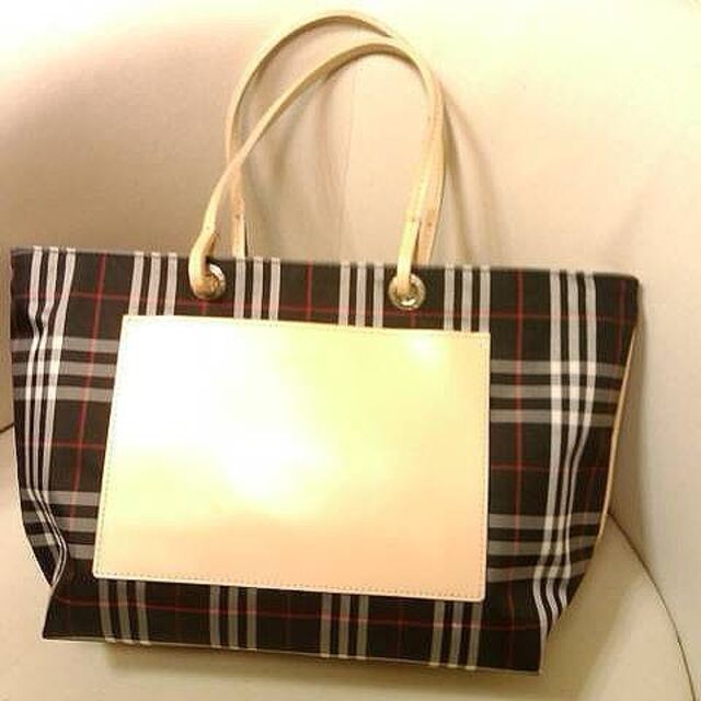 Burberry LONDON(バーバリー ロンドン) マルチ柄 トートバッグ