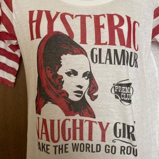 ヒステリックグラマー(HYSTERIC GLAMOUR)の[♥️5部丈袖　ボーダー　Ｔシャツ♥️](Tシャツ(半袖/袖なし))