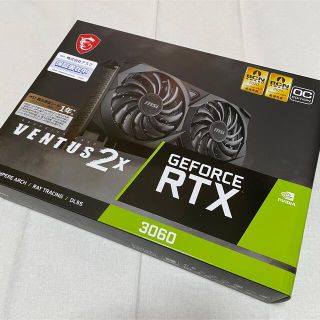 【新品未使用】GeForce RTX 3060 VENTUS 2X 12G OC(PCパーツ)