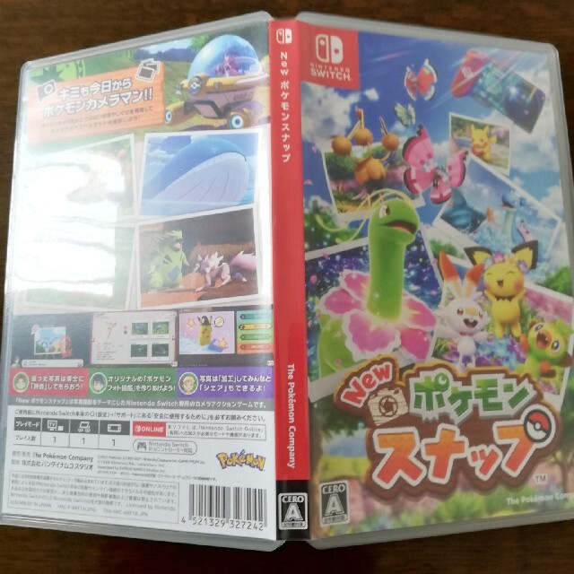 New ポケモンスナップ Switch エンタメ/ホビーのゲームソフト/ゲーム機本体(家庭用ゲームソフト)の商品写真