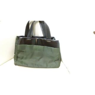 PRADA - PRADA(プラダ)カーキ ナイロン ハンドバッグの通販 by BRAND