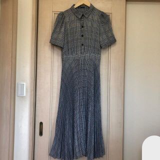 ザラ(ZARA)のZARA レトロシャツワンピース(ロングワンピース/マキシワンピース)