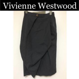 ヴィヴィアンウエストウッド(Vivienne Westwood)のvivienne westwood ヴィヴィアン【変形スカート】(ひざ丈スカート)