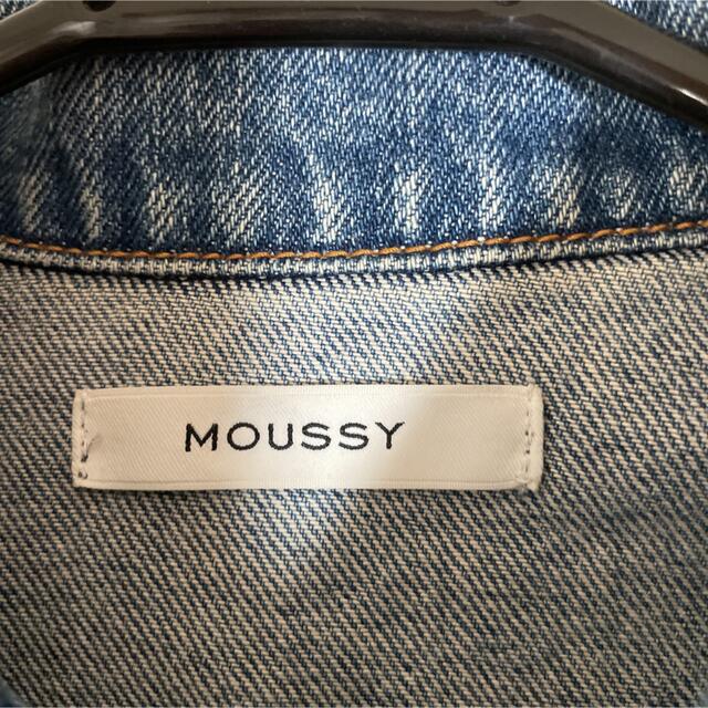 moussy(マウジー)のmoussy gジャン　デニムジャケット レディースのジャケット/アウター(Gジャン/デニムジャケット)の商品写真