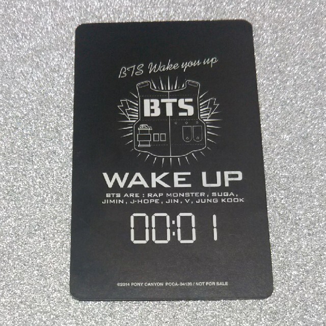 BTS WAKE UP 初回限定盤 トレカ ジョングクの通販 by R's shop｜ラクマ