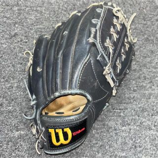 ウィルソンスタッフ(Wilson Staff)のウィルソン　プロスタッフ　レア？　ラベル　プロモデル　スタッフシリーズ　レア網(グローブ)