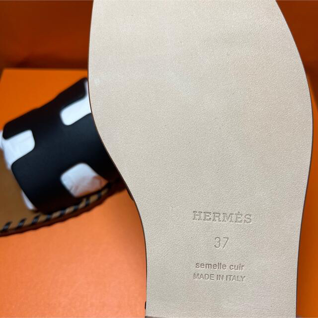 世界的に有名な Hermes - 【新品未使用】エルメス 新作オラン 黒 外