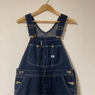 リー(Lee)の値下げ× Lee 定番　リー　オーバーオール　　インディゴ　 サロペット デニム(サロペット/オーバーオール)