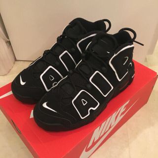 ナイキ(NIKE)の【24.5㎝】 NIKE AIR MORE UPTEMPO(スニーカー)