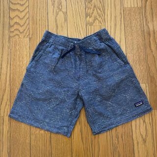 パタゴニア(patagonia)のPatagonia ボーイズS  ヘンプショーツ　ブルー(パンツ/スパッツ)