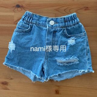 ベビーギャップ(babyGAP)の値下げ！クラッシュデニムショートパンツ⭐︎80〜90(パンツ)