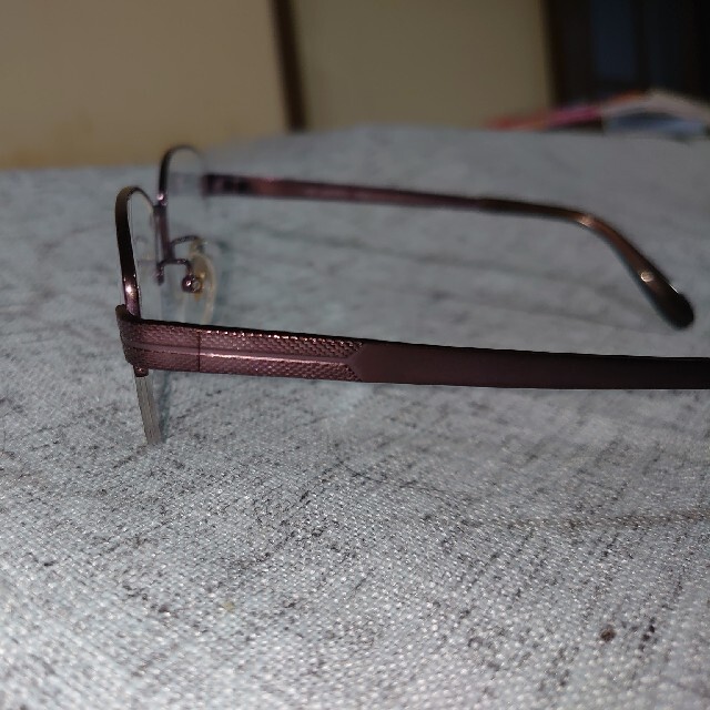 SEIKO(セイコー)の新品 SEIKO HARVEST チタン ハーフリム眼鏡フレーム メンズのファッション小物(サングラス/メガネ)の商品写真