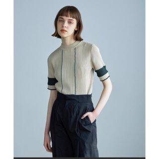 ユナイテッドアローズ(UNITED ARROWS)のUNITED TOKYO ハーフパターン  サマーニット(ニット/セーター)