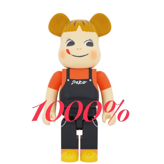 BE@RBRICK - BE@RBRICK ペコちゃん　コーヒーミルキー　1000%