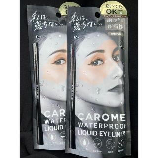 ダレノガレちゃん♡CAROME. アイライナー ブラウン♡2本セット(アイライナー)