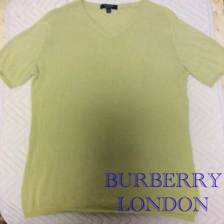 バーバリー(BURBERRY)のバーバリー   サマーニット  綿100%(カットソー(半袖/袖なし))