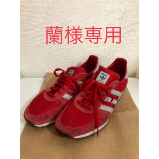 アディダス(adidas)のadidas originals  赤×灰(スニーカー)