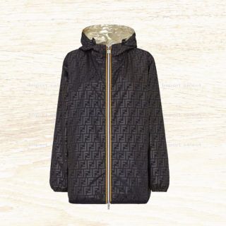 ●新品/正規品● FENDI x K-Way FFプリント フード ジャケット