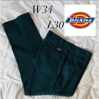 ディッキーズ(Dickies)の人気色＆サイズ Dickies 874  リンカーングリーン w34 新品未使用(ワークパンツ/カーゴパンツ)