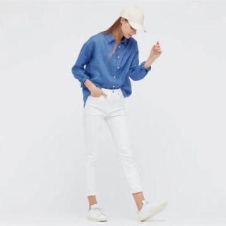 ユニクロ(UNIQLO)のユニクロ／プレミアムリネンシャツ(シャツ/ブラウス(長袖/七分))