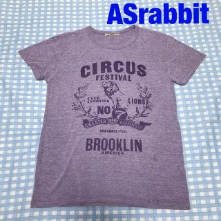 エーズラビット(Asrabbit)のASrabbit薄紫のTシャツ(Tシャツ(半袖/袖なし))