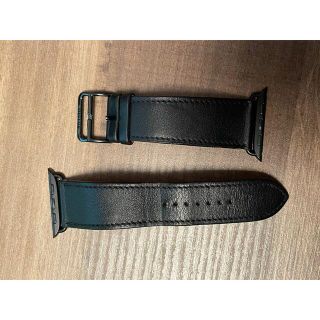 エルメス(Hermes)の純正 エルメス レザーベルト Apple Watch 44mm 替えバンドのみ(レザーベルト)