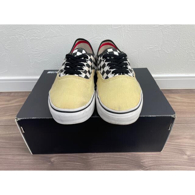 【27.5cm】vans authentic pro × supreme