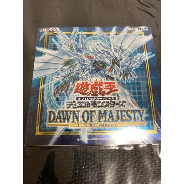 遊戯王OCG BOX ドーンオブマジェスティ 未開封シュリンク付き