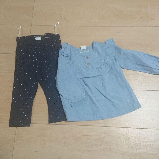 H&M(エイチアンドエム)のみっちー様専用　レギンスのみ♡ キッズ/ベビー/マタニティのベビー服(~85cm)(シャツ/カットソー)の商品写真