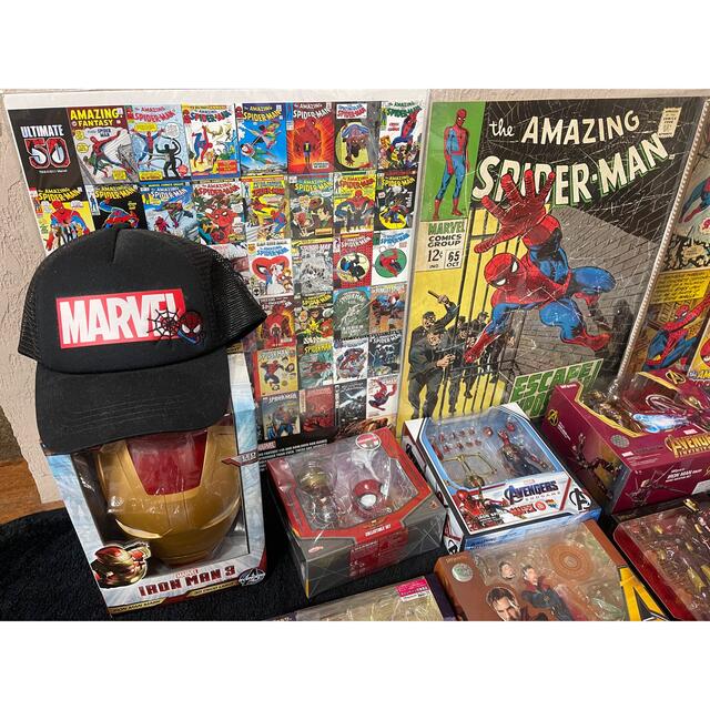 BANDAI - アイアンマンとスパイダーマンのグッズの通販 by shop