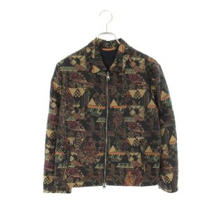 エトロ(ETRO)のエトロ ジャガード総柄ジップアップブルゾン XS(ブルゾン)