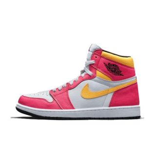 ナイキ(NIKE)のNIKE AIR JORDAN 1HIGHOG LIGHT FUSION RED(スニーカー)